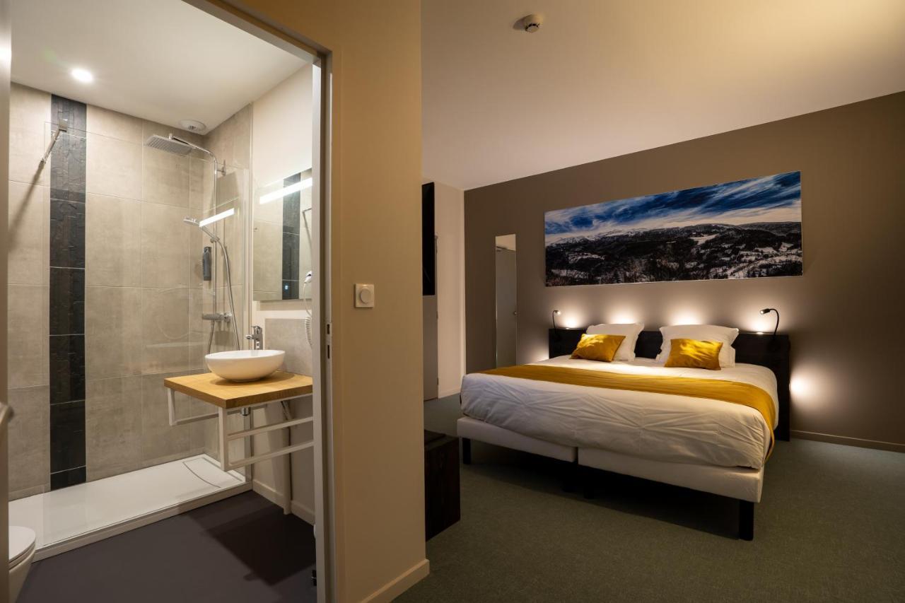 Le Geneve Hotell La Bourboule Exteriör bild