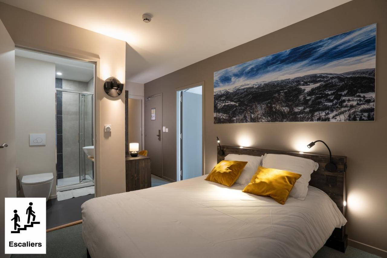 Le Geneve Hotell La Bourboule Exteriör bild